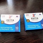 TESTOSTERONE CYPIONATE 250 (ZETTA) 10 ампул - 250мг/мл