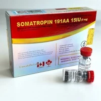 Somatropin 191 AA (CanadaBioLabs) 75IU, 5 виал по 15 ед.